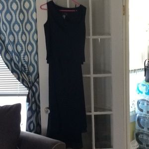 Women’s 2 piece evening wear navy blue